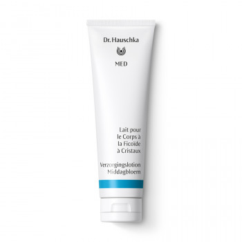 Lait pour le Corps à la Ficoïde à Cristaux : Soin quotidien fortifiant pour les peaux très sèches, même sujettes à l’eczéma Lait pour le Corps à la Ficoïde à Cristaux Dr. Hauschka Med.
