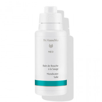 Dr. Hauschka MED Mondwater Salie - mondspoeling die ontstekingen helpt te voorkomen, ondersteunt de tandreiniging effectief Dr. Hauschka Mondwater Salie - mondspoeling die ontstekingen helpt te voorkomen