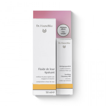 Dr. Hauschka Fluide de Jour Apaisant - renforce la peau sujette aux rougeurs et réactive