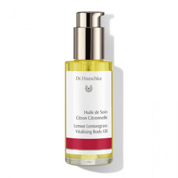 Huile de Soin Citron Citronnelle Dr. Hauschka : soin raffermissant, notamment en cas de cellulite Huile de Soin Citron Citronnelle Dr. Hauschka
