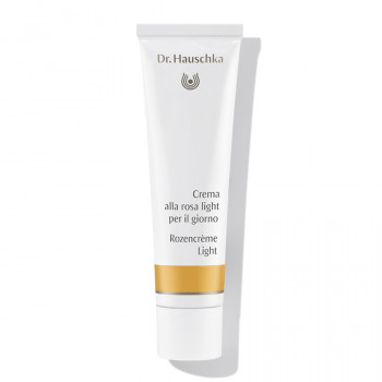 Dr. Hauschka Rozencrème Light: harmoniserende rozencrème, milde gezichtsverzorging Dr. Hauschka Rozencrème Light, rozencrème, lichte gezichtscrème